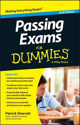 Sherratt | Passing Exams for Dummies | Buch | 978-0-7303-0442-5 | sack.de
