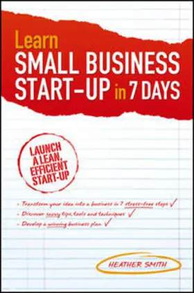 Smith |  Learn Small Business Startup in 7 Days | eBook | Sack Fachmedien