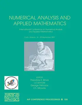 Simos / Psihoyios / Tsitouras |  Numerical Analysis and Applied Mathematics | Buch |  Sack Fachmedien