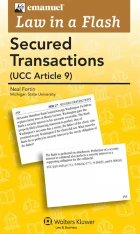 Fortin |  Emanuel Law in a Flash for Secured Transactions | Buch |  Sack Fachmedien
