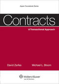 Zarfes / Bloom |  Contracts: A Transactional Approach | Buch |  Sack Fachmedien