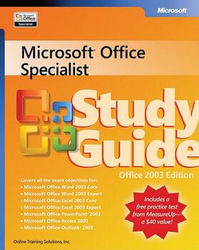 Microsoft(r) Office Specialist Study Guide Office 2003 Edition | Medienkombination | 978-0-7356-2110-7 | sack.de