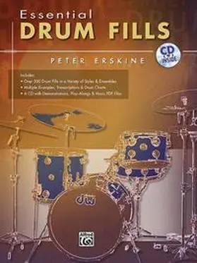 Erskine |  Essential Drum Fills | Buch |  Sack Fachmedien