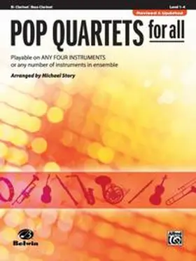 Story |  Pop Quartets for All - Bb Clarinet / Bass Clarinet | Buch |  Sack Fachmedien