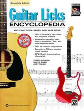 Cataldo / Riker / Fisher |  Guitar Licks Encyclopedia | Buch |  Sack Fachmedien