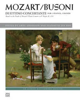 Busoni |  Mozart/Busoni: Duettino concertante | Buch |  Sack Fachmedien