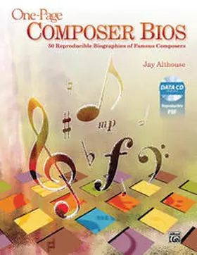 Althouse |  One-Page Composer Bios | Buch |  Sack Fachmedien