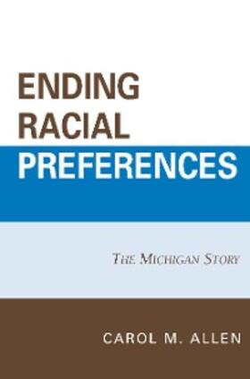Allen |  Ending Racial Preferences | eBook | Sack Fachmedien