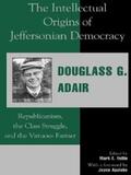 Adair / Yellin |  The Intellectual Origins of Jeffersonian Democracy | eBook | Sack Fachmedien