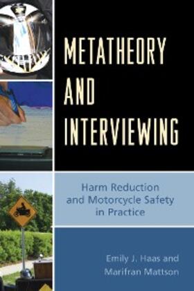 Haas / Mattson |  Metatheory and Interviewing | eBook | Sack Fachmedien