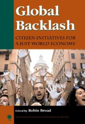 Broad |  Global Backlash | eBook | Sack Fachmedien