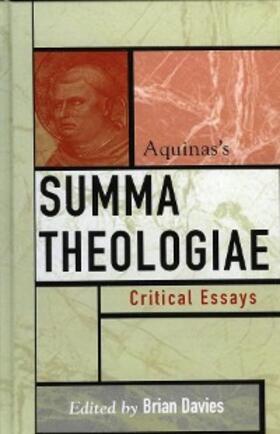 Davies |  Aquinas's Summa Theologiae | eBook | Sack Fachmedien