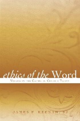 Keenan |  Ethics of the Word | eBook | Sack Fachmedien