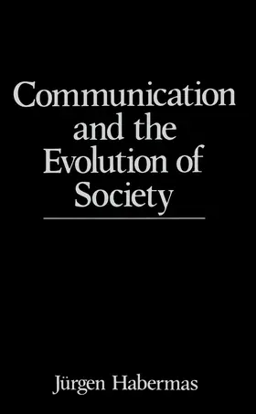 Habermas |  Communication and the Evolution of Society | Buch |  Sack Fachmedien