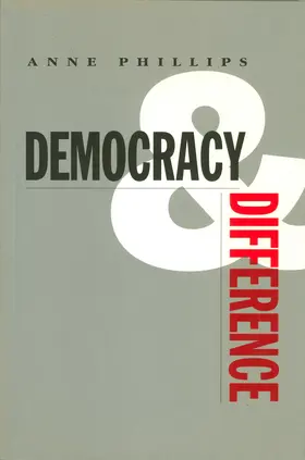 Phillips | Democracy and Difference | Buch | 978-0-7456-1097-9 | www.sack.de
