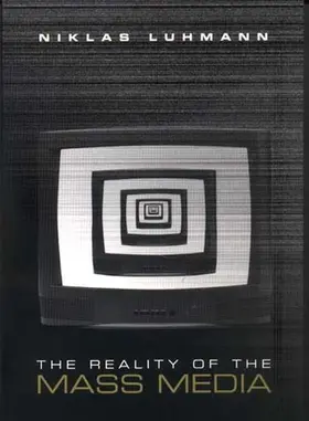 Luhmann |  The Reality of the Mass Media | Buch |  Sack Fachmedien