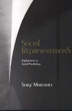 Moscovici / Duveen |  Social Representations | Buch |  Sack Fachmedien
