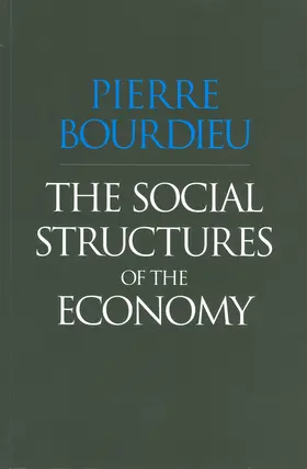 Bourdieu |  Social Structures of the Economy | Buch |  Sack Fachmedien