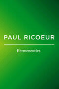 Ricoeur |  Hermeneutics | Buch |  Sack Fachmedien