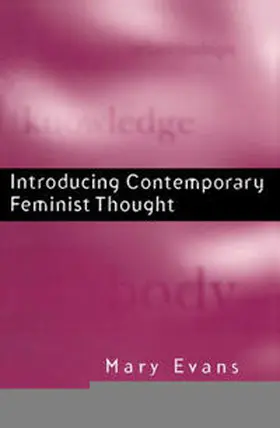 Evans | Introducing Contemporary Feminist Thought | E-Book | www.sack.de