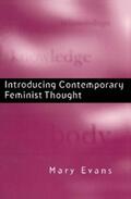 Evans |  Introducing Contemporary Feminist Thought | eBook | Sack Fachmedien