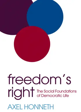 Honneth |  Freedom's Right | Buch |  Sack Fachmedien