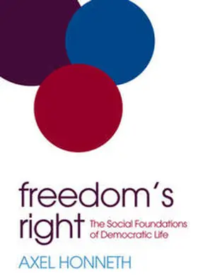 Honneth |  Freedom's Right | eBook | Sack Fachmedien