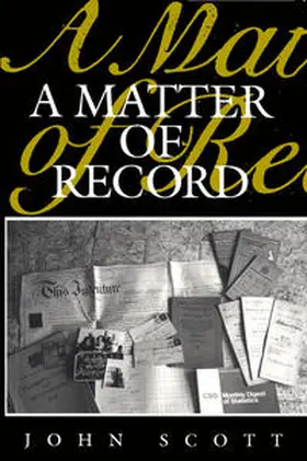 Scott |  A Matter of Record | eBook | Sack Fachmedien