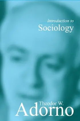 Adorno | Introduction to Sociology | E-Book | www.sack.de