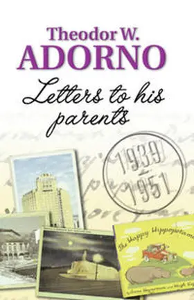 Adorno | Letters to his Parents | E-Book | www.sack.de