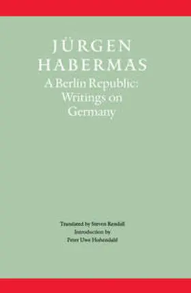 Habermas |  A Berlin Republic | eBook | Sack Fachmedien