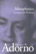 Adorno |  Metaphysics | eBook | Sack Fachmedien