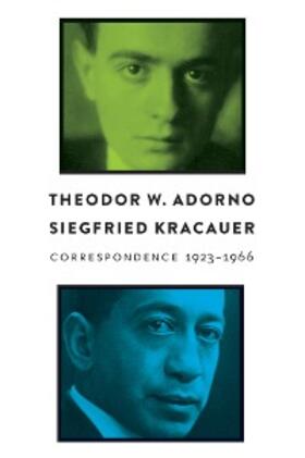 Adorno / Kracauer | Correspondence | E-Book | sack.de