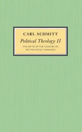 Schmitt |  Political Theology II | eBook | Sack Fachmedien