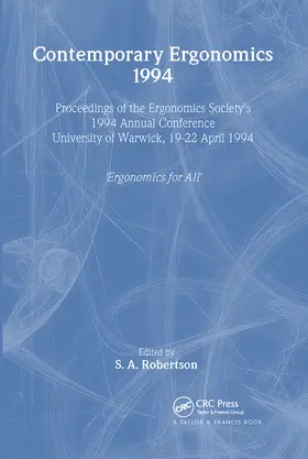 Robertson |  Contemporary Ergonomics | Buch |  Sack Fachmedien