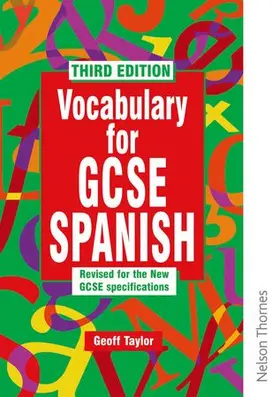 Taylor |  Vocabulary for GCSE Spanish - 3rd Edition | Buch |  Sack Fachmedien