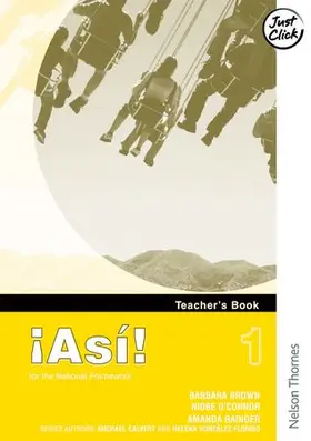 Calvert / Gonzalez-florido / Rainger |  ¡Así! 1Teacher's Book | Buch |  Sack Fachmedien
