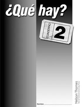 Haylett |  Que Hay?: Workbook 2 | Buch |  Sack Fachmedien