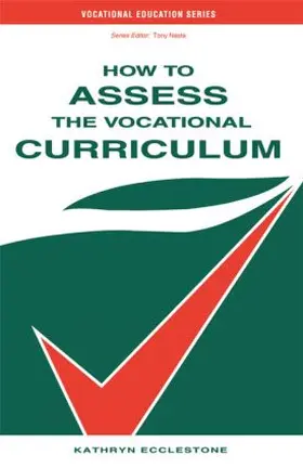 Ecclestone |  How to Assess the Vocational Curriculum | Buch |  Sack Fachmedien