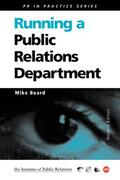 Beard |  Running a Public Relations Department | Buch |  Sack Fachmedien