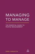Torrington |  Managing to Manage | Buch |  Sack Fachmedien