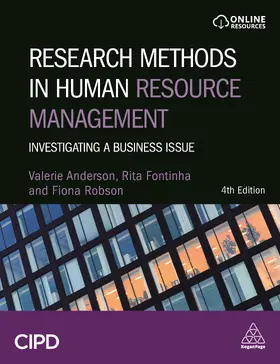 Anderson / Fontinha / Robson | Research Methods in Human Resource Management | Buch | 978-0-7494-8387-6 | www.sack.de