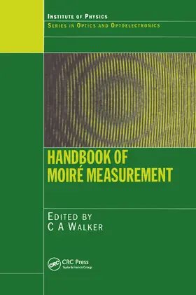 Walker |  Handbook of Moire Measurement | Buch |  Sack Fachmedien