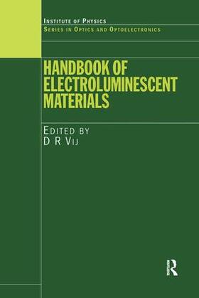 Vij |  Handbook of Electroluminescent Materials | Buch |  Sack Fachmedien