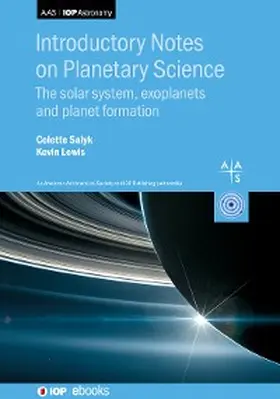 Salyk / Lewis |  Introductory Notes on Planetary Science | eBook | Sack Fachmedien