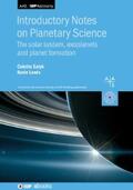 Salyk / Lewis |  Introductory Notes on Planetary Science | eBook | Sack Fachmedien