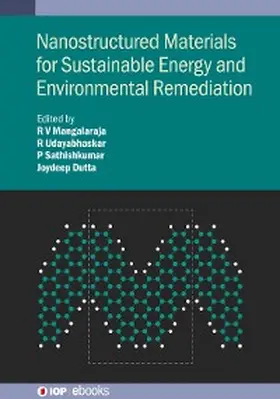 Mangalaraja / Udayabhaskar / Sathishkumar | Nanostructured Materials for Sustainable Energy and Environmental Remediation | E-Book | sack.de