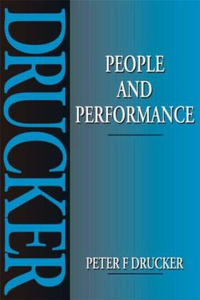 Drucker |  People and Performance | Buch |  Sack Fachmedien
