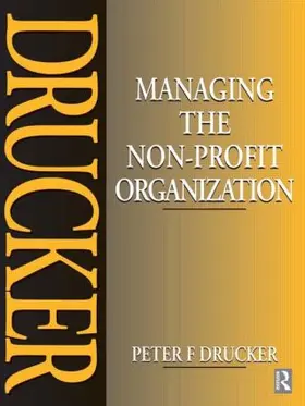Drucker | Managing the Non-Profit Organization | Buch | 978-0-7506-2691-0 | www.sack.de