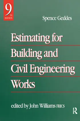 Williams / Gedes |  Estimating for Building & Civil Engineering Work | Buch |  Sack Fachmedien